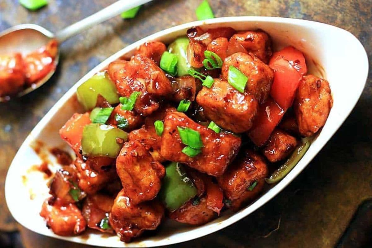 Chilli Paneer (Dry)