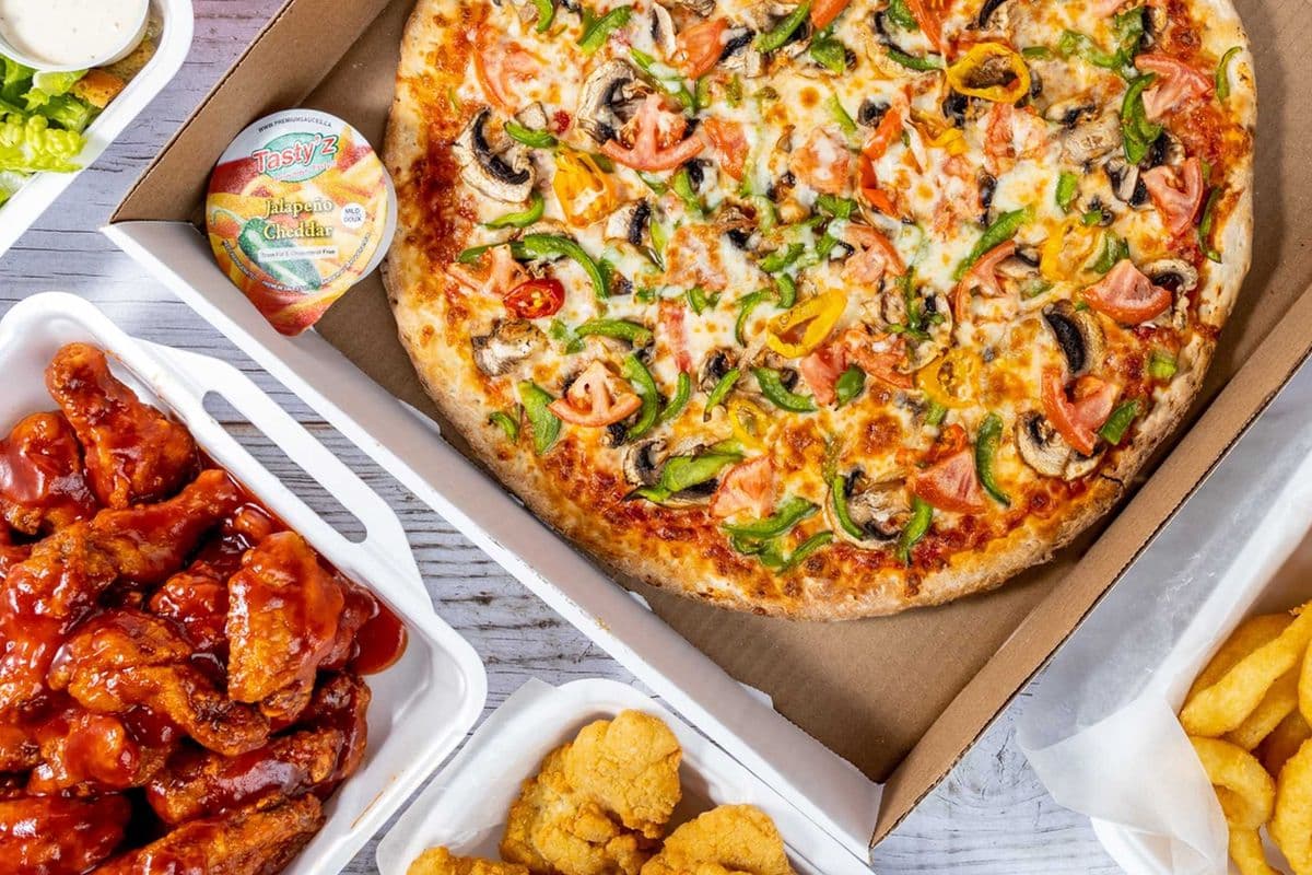 Party Pizza and Wings Combo