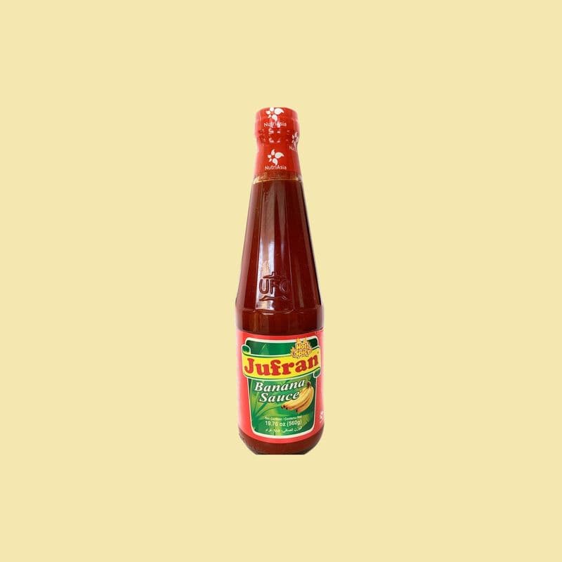 Jufran Banana Sauce Hot 19oz/560ml