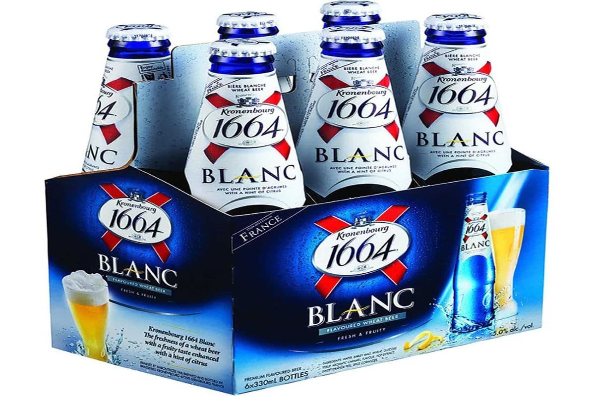 KRONENBOURG BLANC 6 BOTTLES (6 x 330ML)