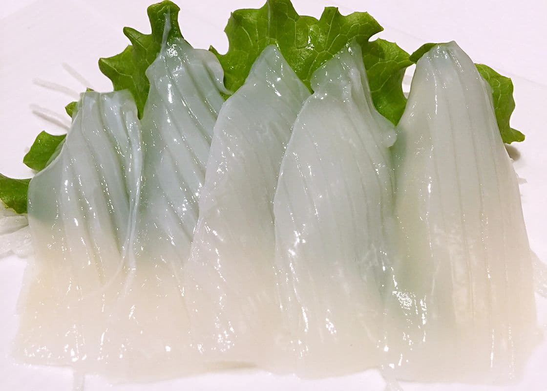 B4. Squid Sashimi(5 pcs)
