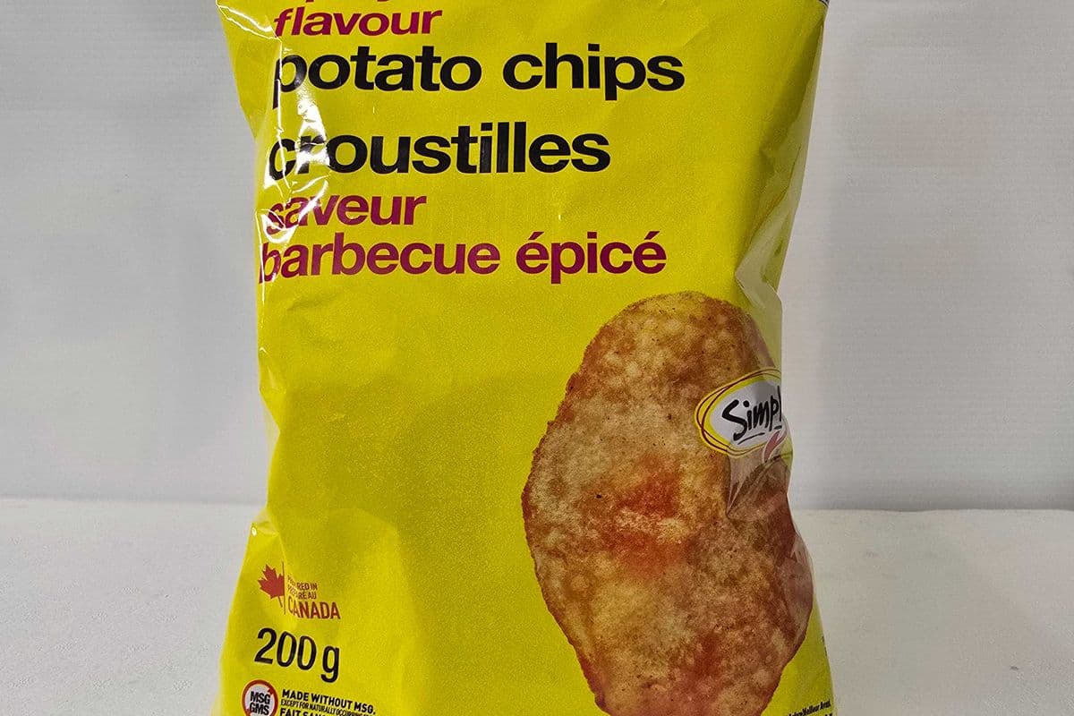 No name chips spicy barbecue flavour potato chips 200g