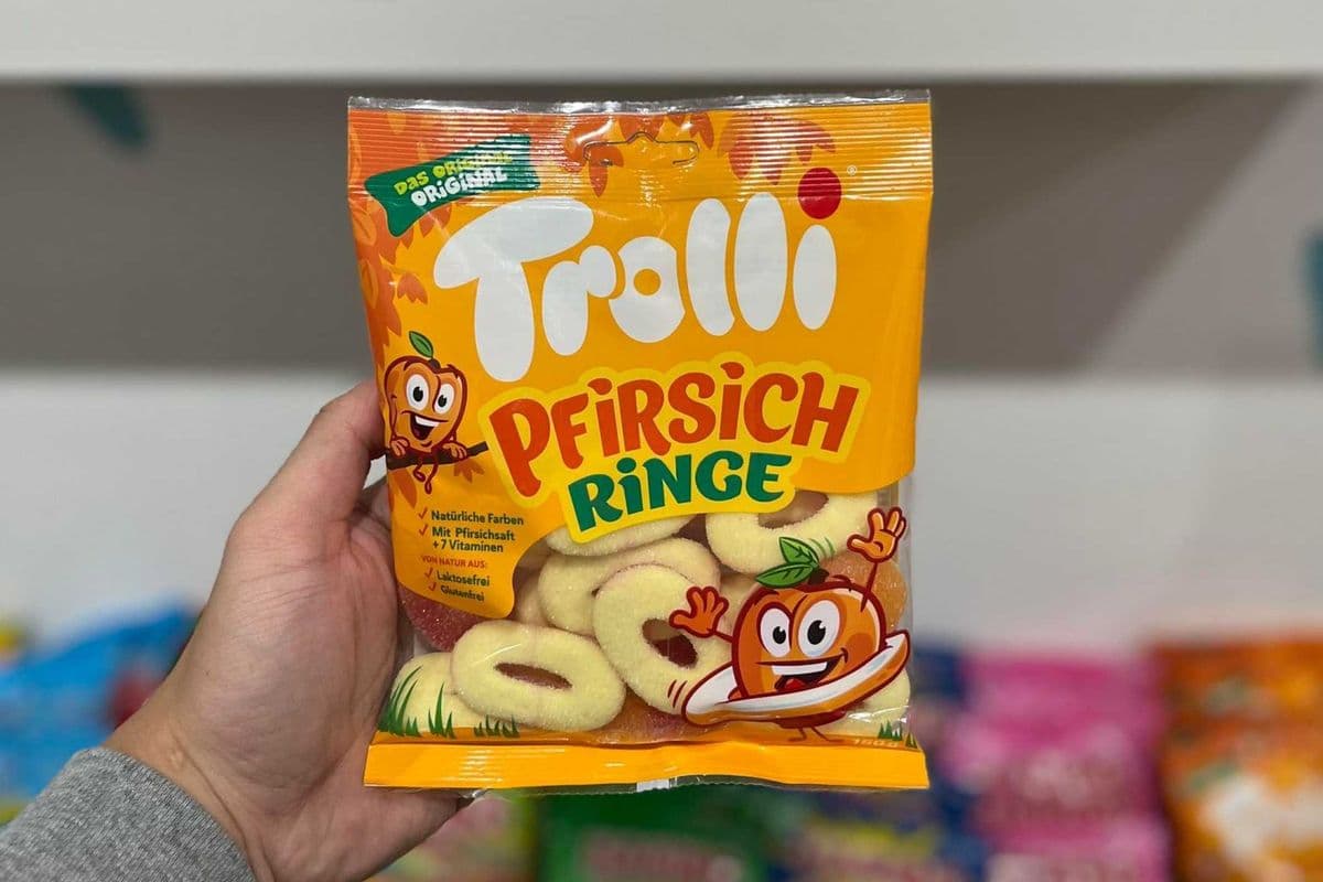 (Germany) Trolli Peach Rings - 150g (150g)