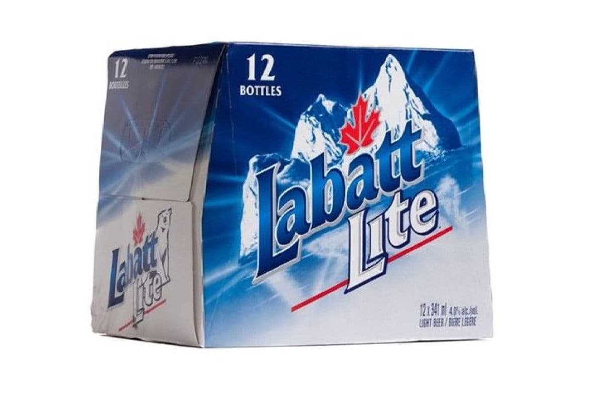 LABATT LITE BOTTLE (12 x 341ML)