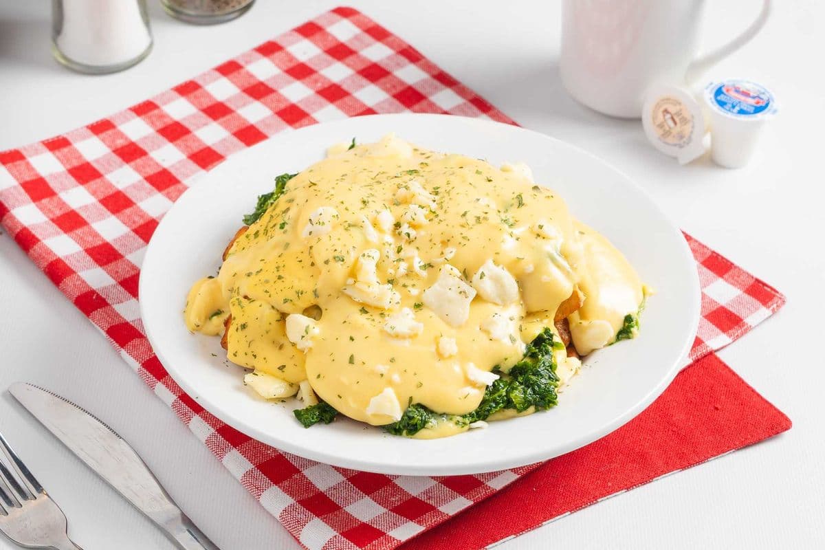 Eggs Florentine Poutine