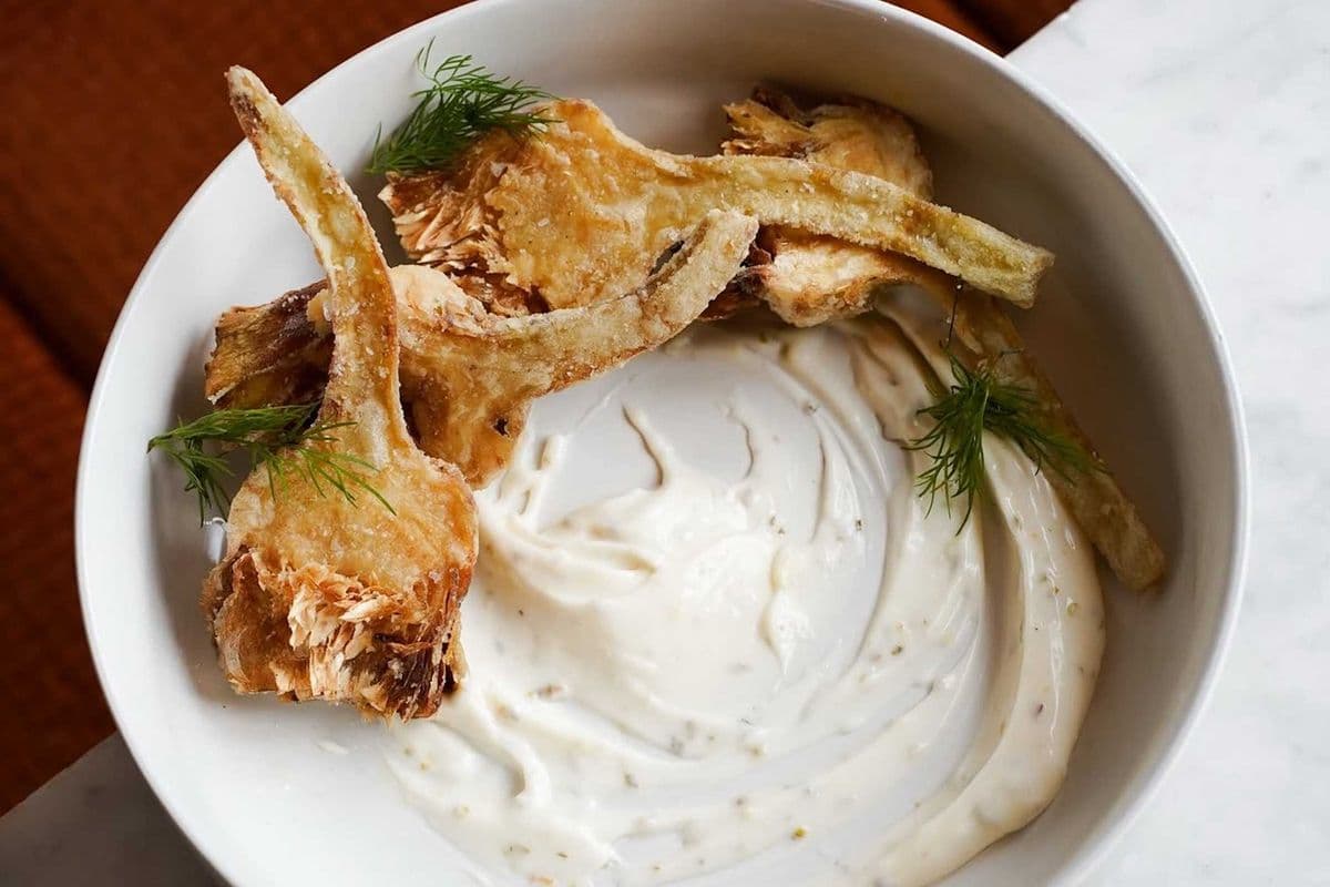 Carciofi Fritti (Vegan) (GF)