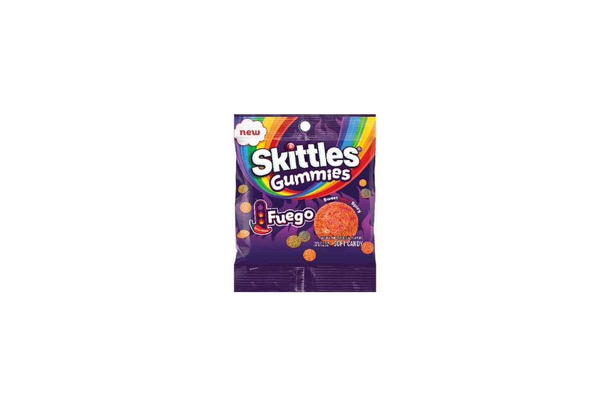 Skittles Fuego Spicy Fruity Gummy Candy 57g (57 g)