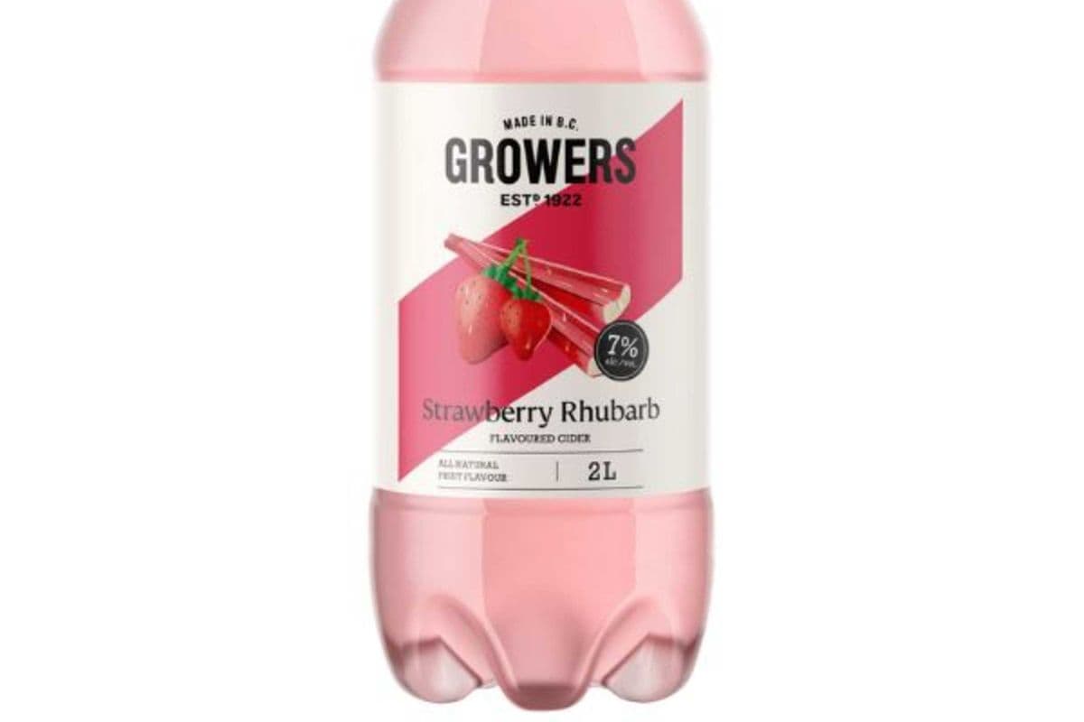 GROWERS STRAWBERRY RHUBARB (1 x 2 LTR)