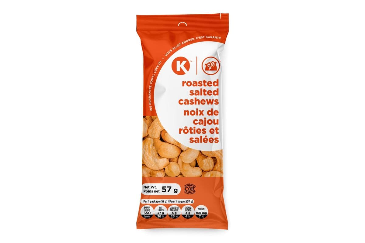 Circle K Roasted Salted Cashews (57 g)