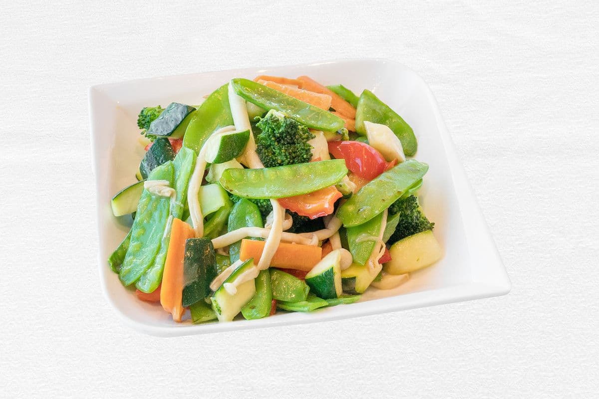 V02. Stir-Fried Garden Fresh Mixed Vegetables