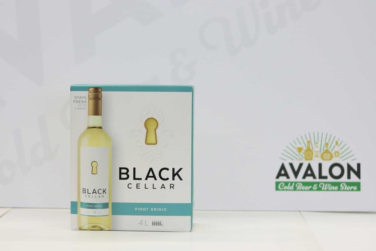 Black Cellar Pinot Grigio 4L Box (1 x 4L)