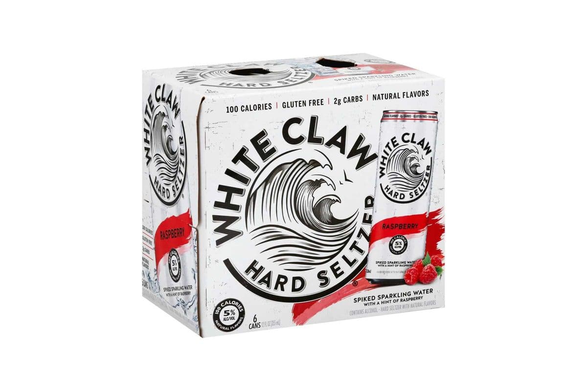 White Claw - Raspberry (6 x 355ml Cans)