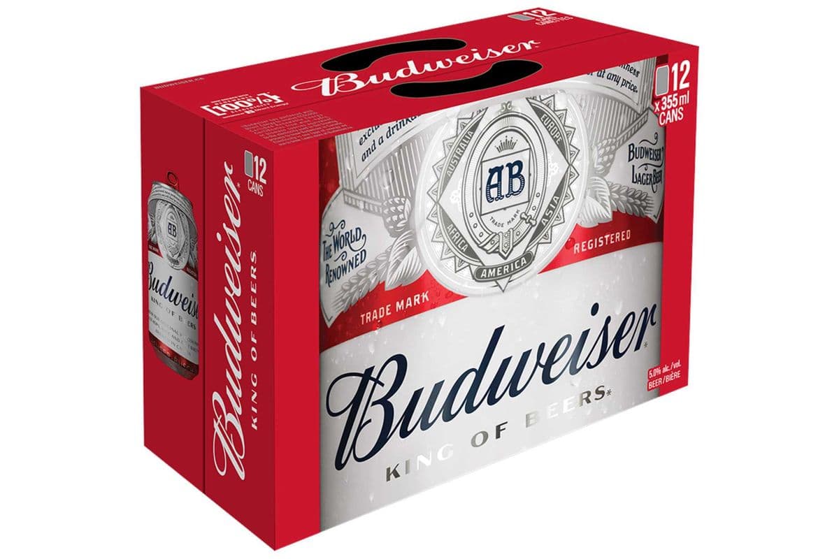 Budweiser (12 x 355 ml Cans)