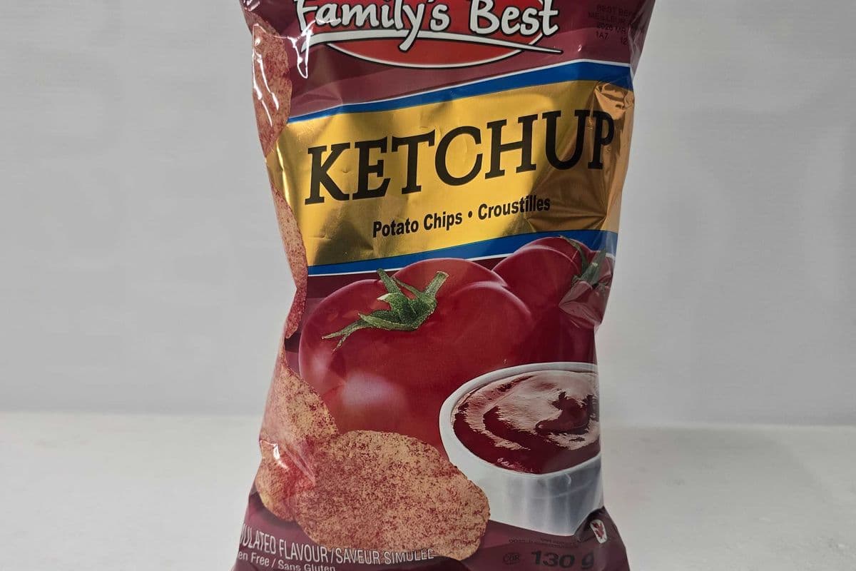 Family's Best Ketchup potato chips 130g (130g)