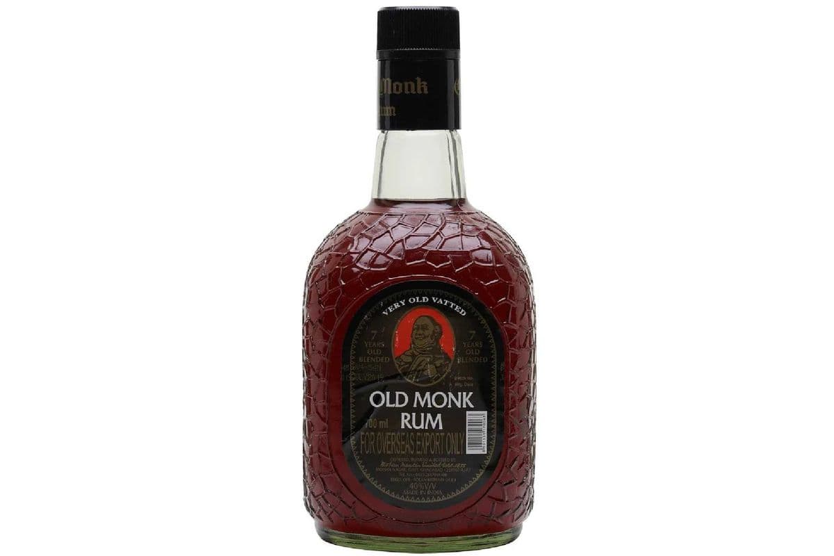Old Monk Rum - 7 Year Old Blended (1 x 750 ml)