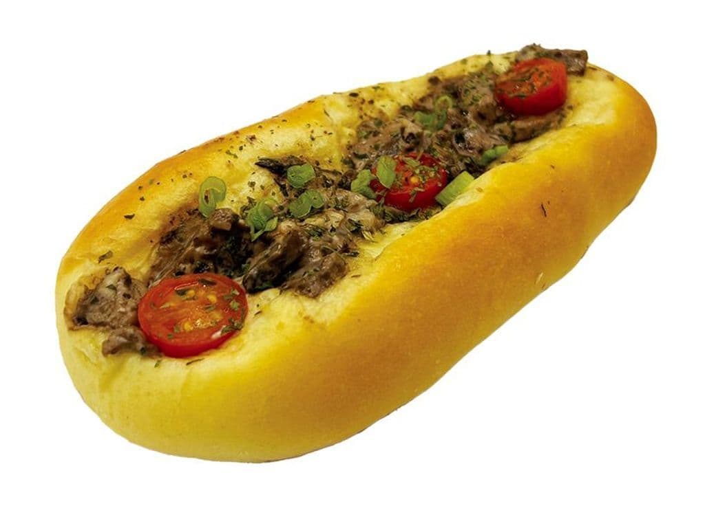 Mushroom Tomato Bun