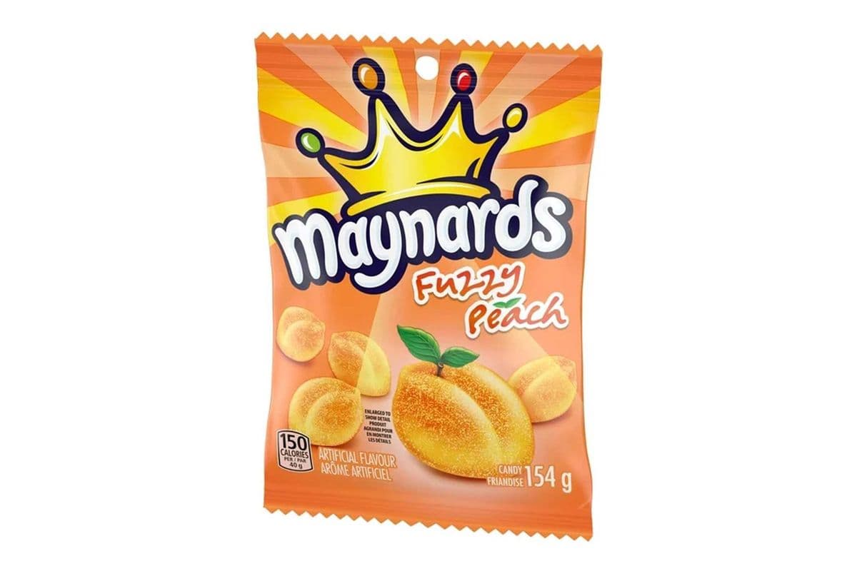 Maynards Fuzzy Peach 154g