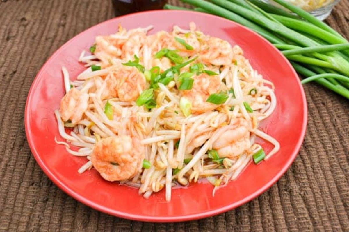 97. Shrimp with Bean Sprouts