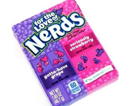 Nerd’s Raisin et Fraise 46.7g/ Nerd's Grape and Strawberry 46.7g