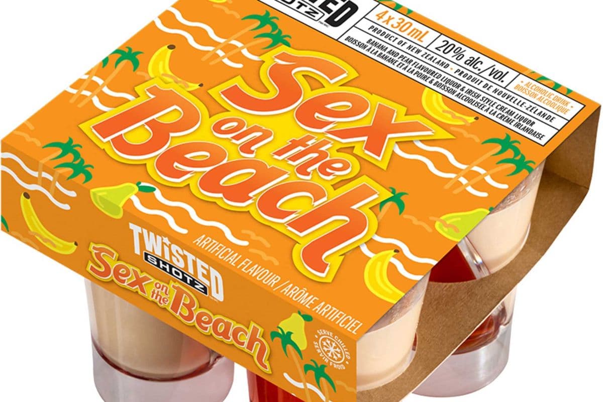 TWISTED SHOTZ SEX on the BEACH (4 x 30ml)