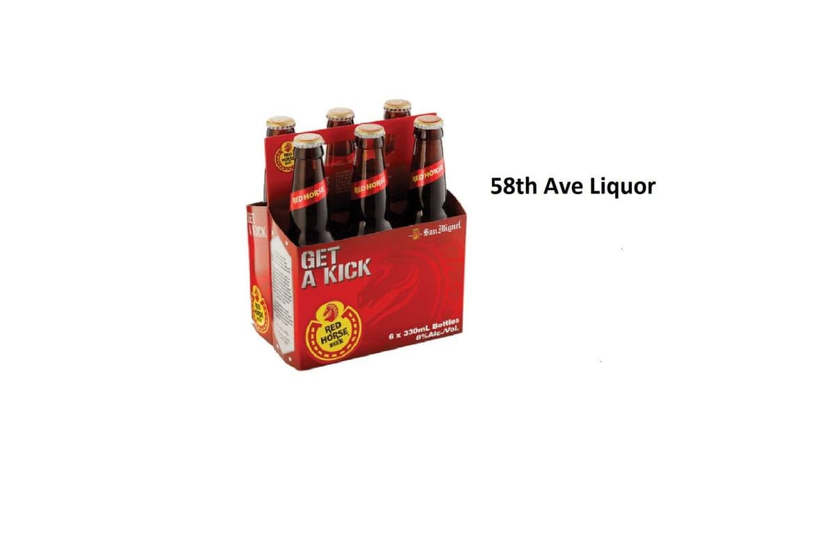 RED HORSE 6 BOTTLES (1 x 6x330ML)