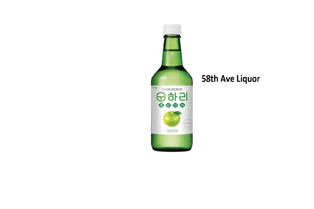 CHUM CHURUM APPLE - SOJU (1 x 360ML)