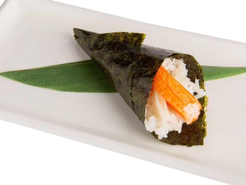 H03. Crab Stick Hand Roll (1 Pc)