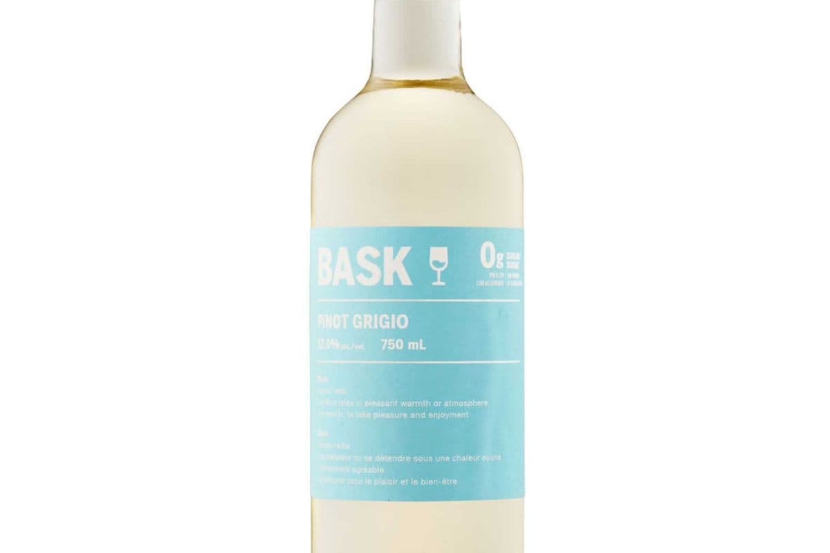 Bask pinot grigo 0gr sugar. (1 x 750ml)