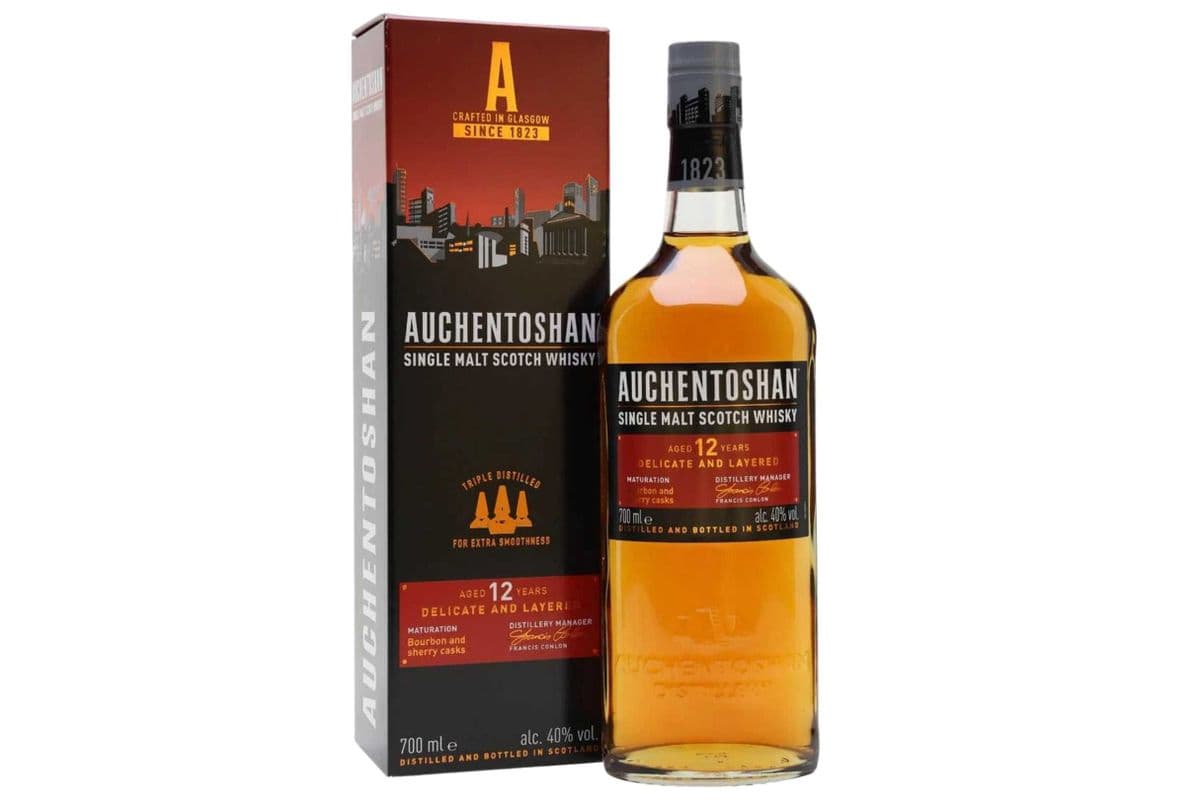 Auchentoshan 12 Year Old (750 ml) *Lowland Single Malt Scotch* (1 x 750ML)