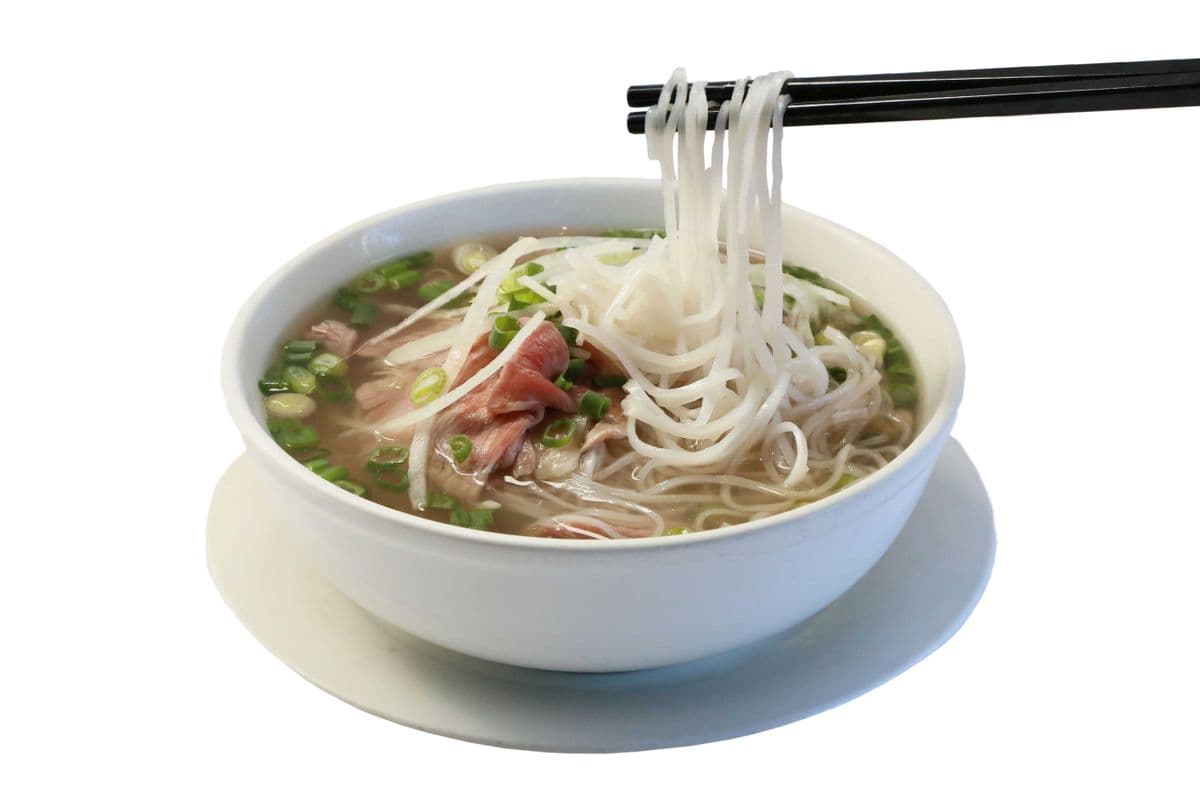 Beef Noodle Soup - Rare (Pho Tai)