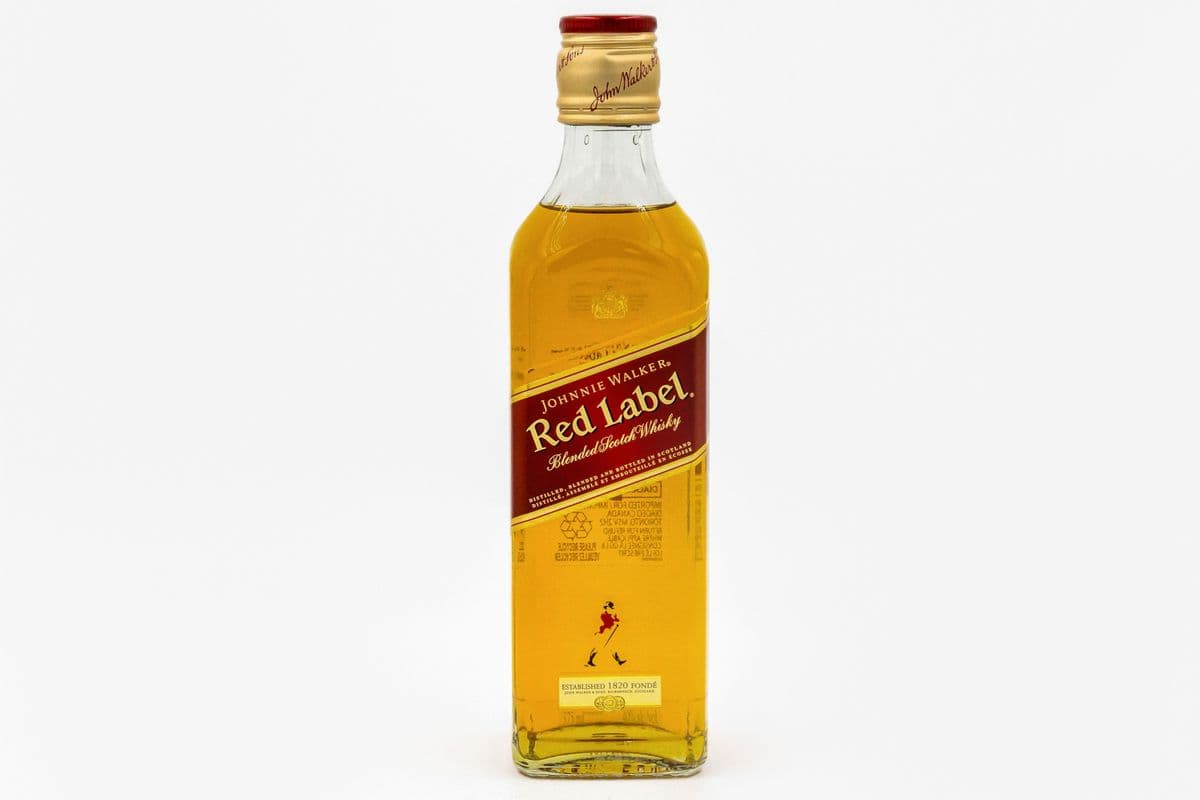 Johnnie Walker Red Label Scotch (1 x 375 ml)
