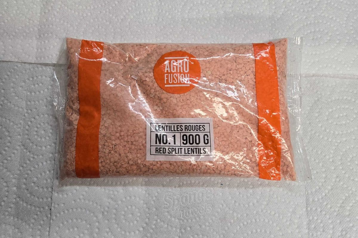 AGROFUSION LENTILLES ROUGES (900 GR)