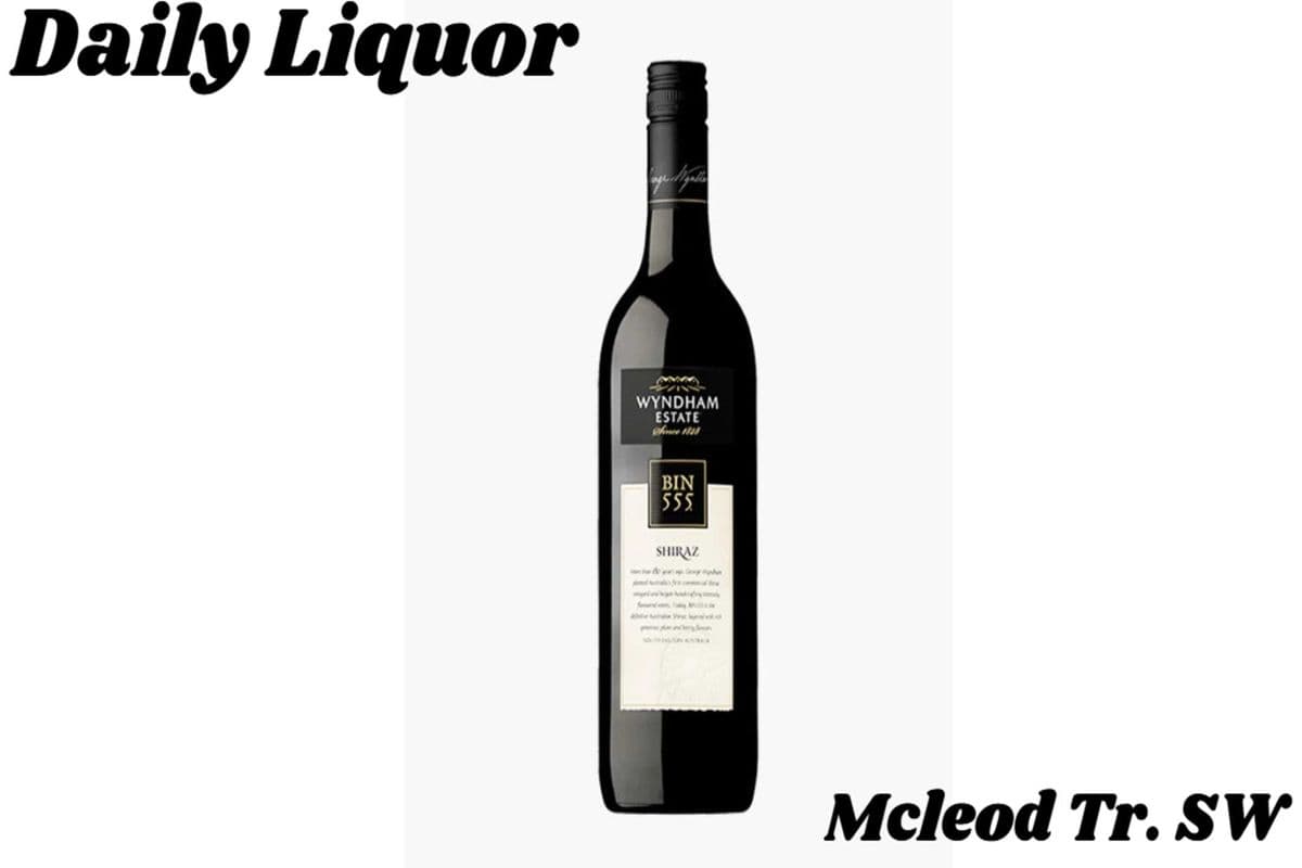 WYNDHAM ESTATE BIN 555 SHIRAZ 750ML (1 x 750ML)