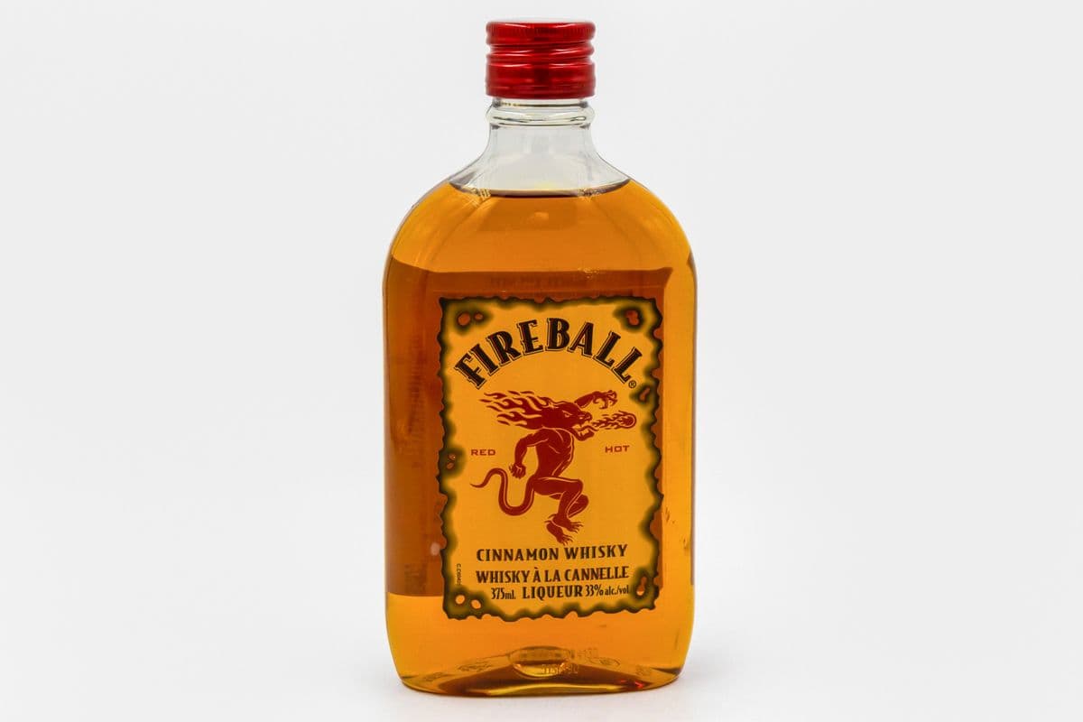 Fireball Cinnamon Whiskey 375ml (1 x 375ml)