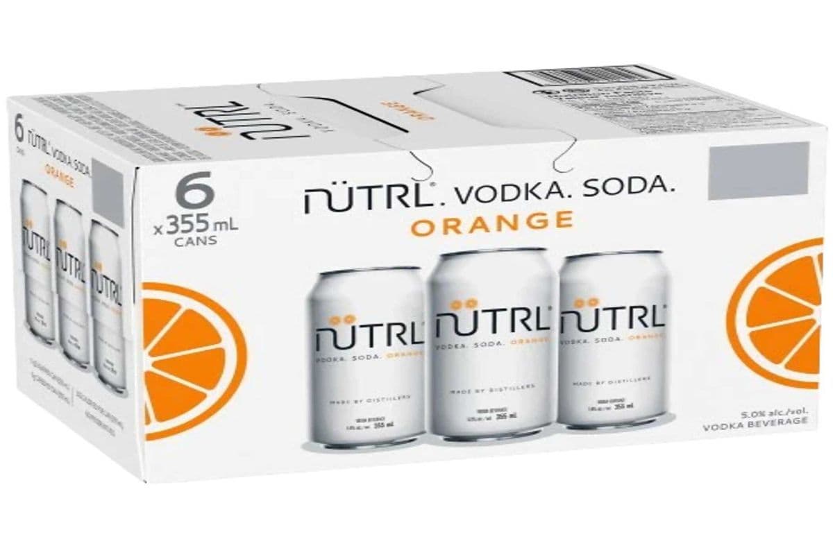(NEW) NUTRL VODKA SODA ORANGE (6 x 355ML)