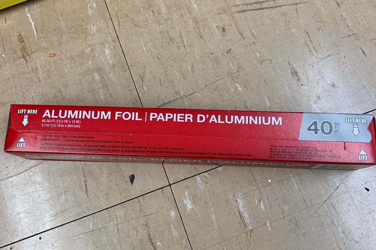 Aluminum Foil (40 Square Ft)