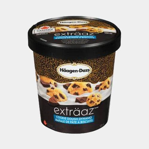 Häagen-Dazs Rafales de pâtes à biscuit (500mL) / Häagen-Dazs Cookie Dough Dynamo (500mL)