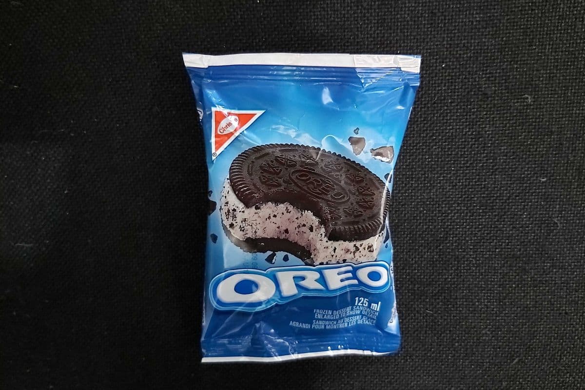Crème glacée oreo Sanwich