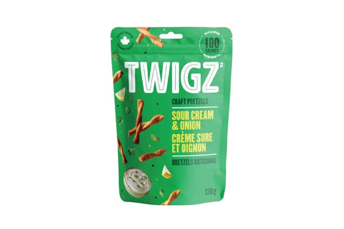TWIGZ Pretzels Sour Cream and Onion (130 g) 1014940