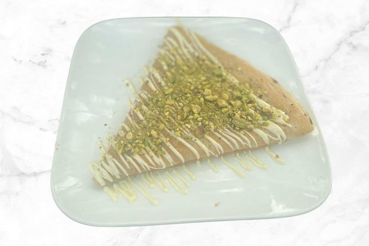Pistachio Chocolate Crepe