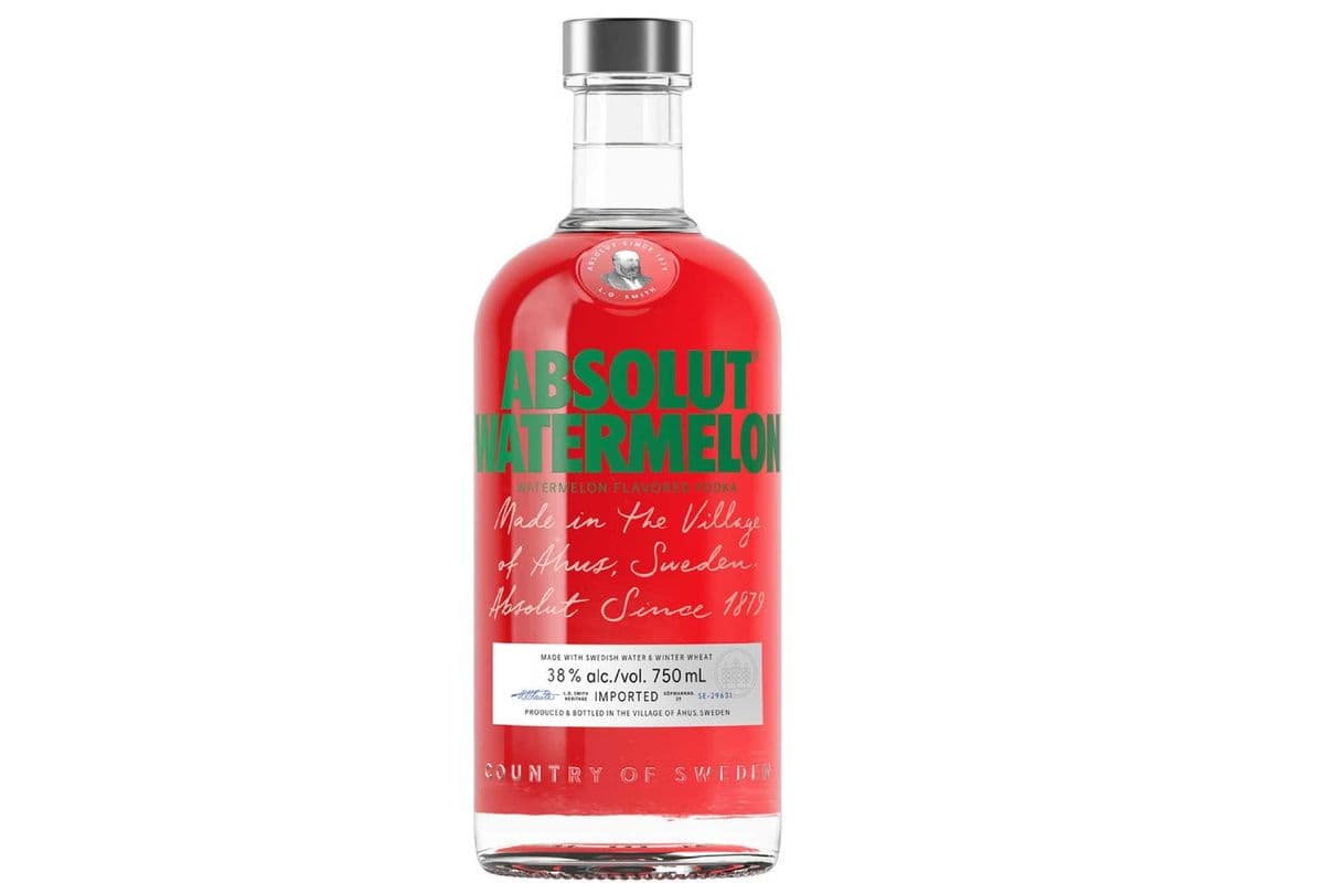 Absolut Watermelon Vodka 750ML (1 x 750 ML)