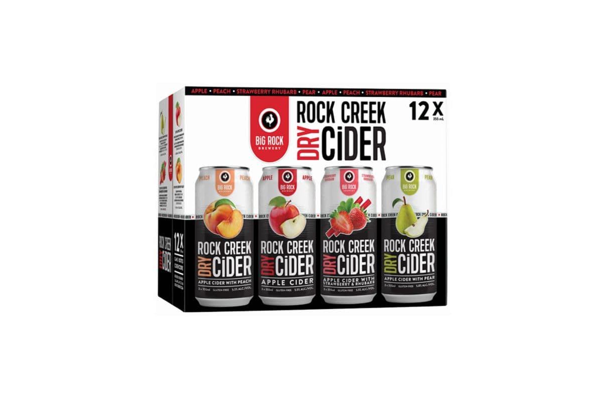 Rock Creek Cider Variety Pack (12 x 355ml Cans)