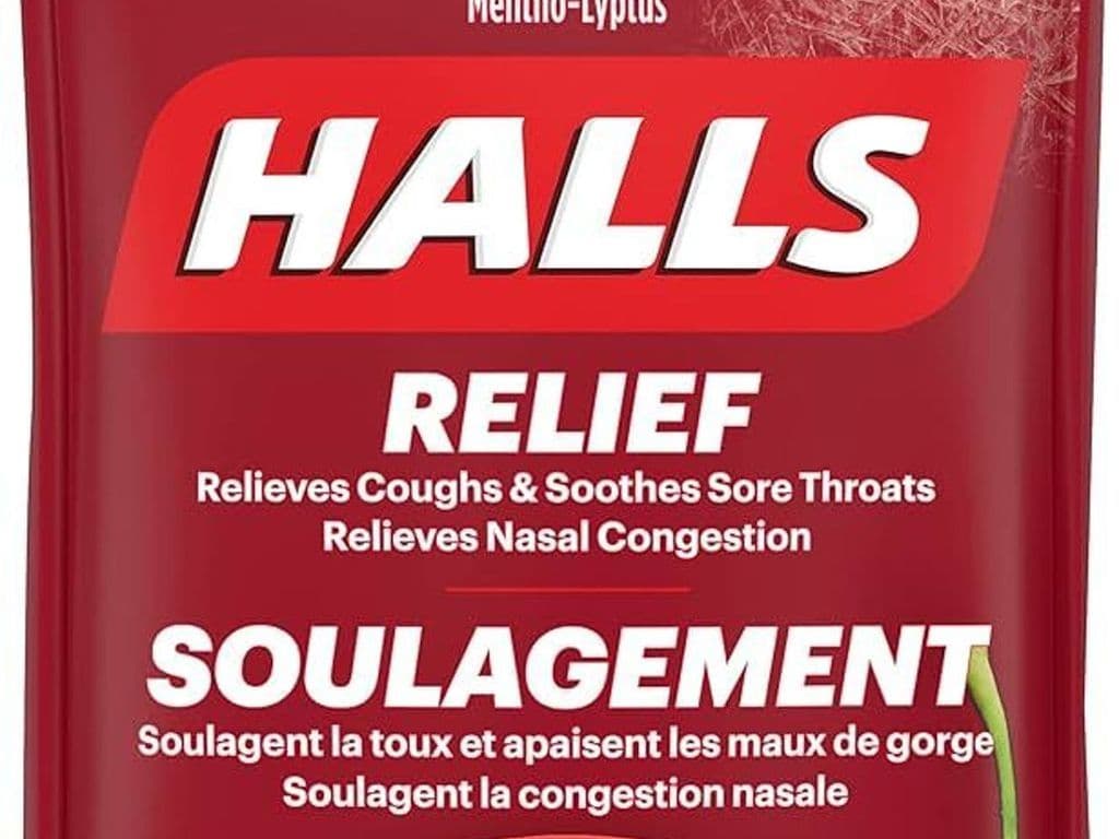 HALLS LOZENGES CHERRY 30PC