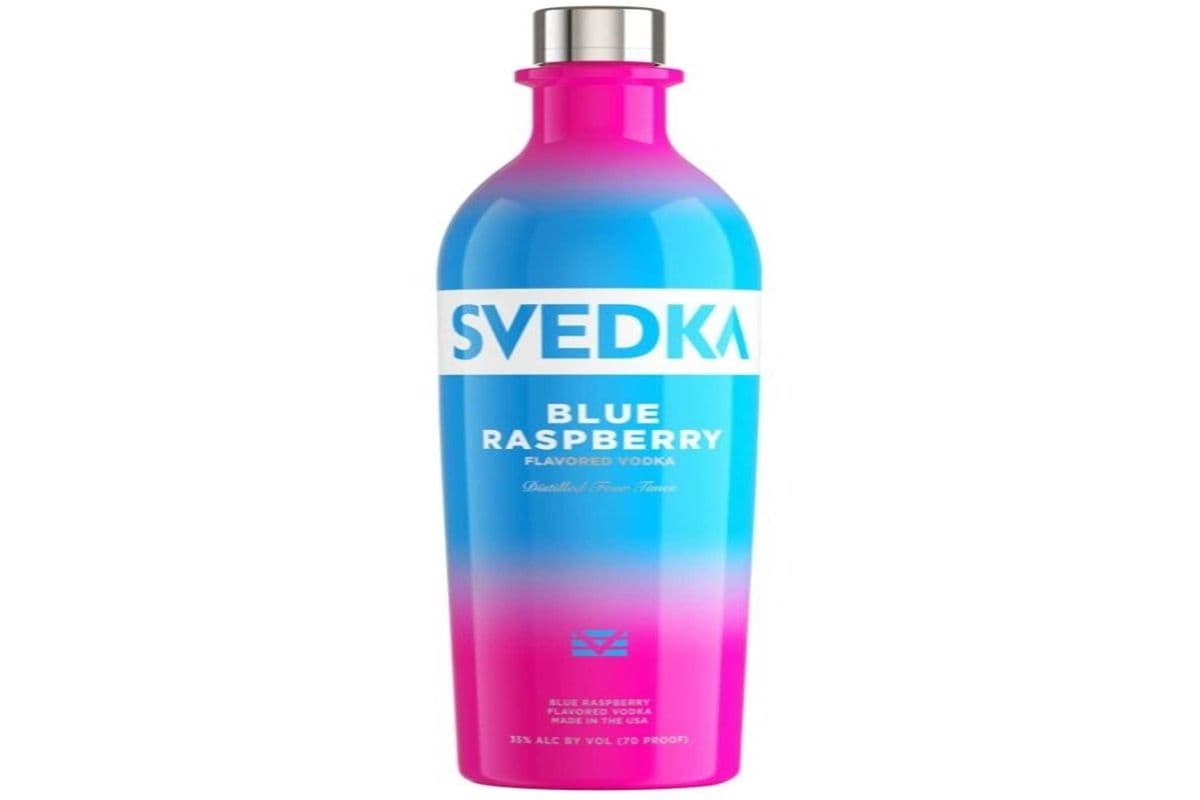 101621. SVEDKA FLAVOURS BLUE RASPBERRY 750ML (1 x 750ml)