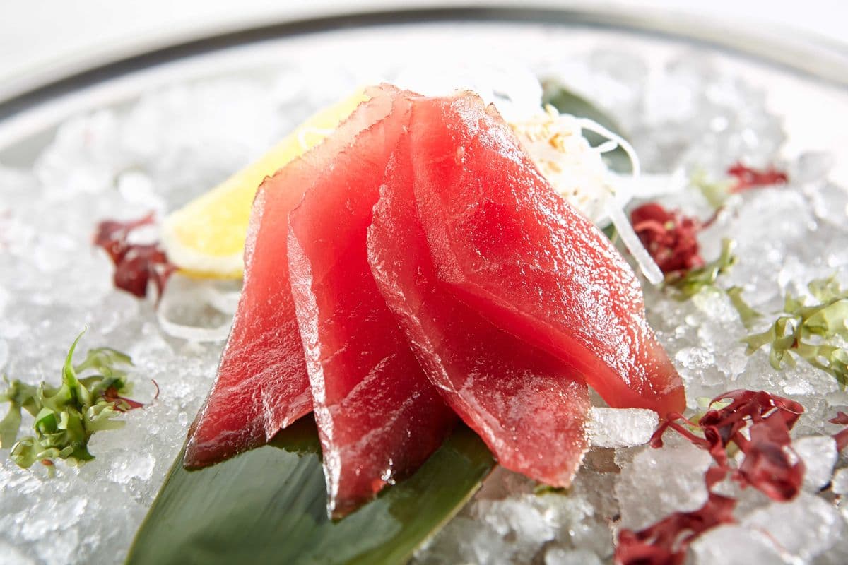 Pepper Seared Tuna Sashimi