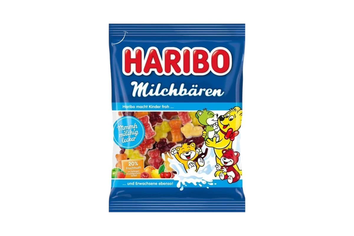 Haribo Milchbaren (EU) (160g) (342 Cal)