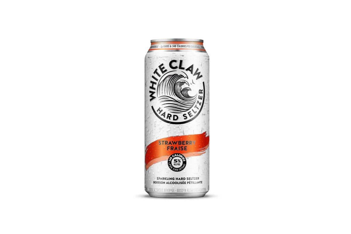 White claw Strawberry (1 x 473mL Can)