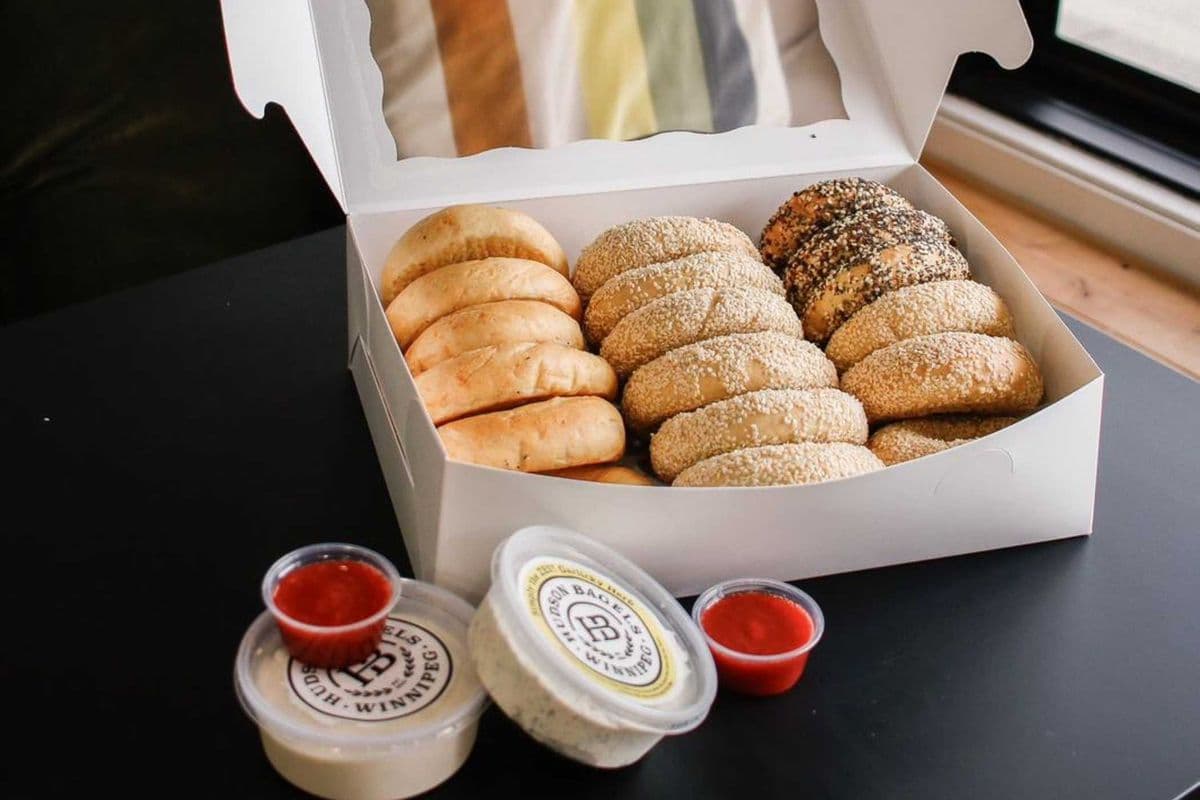 Bagels and Spreads Platter