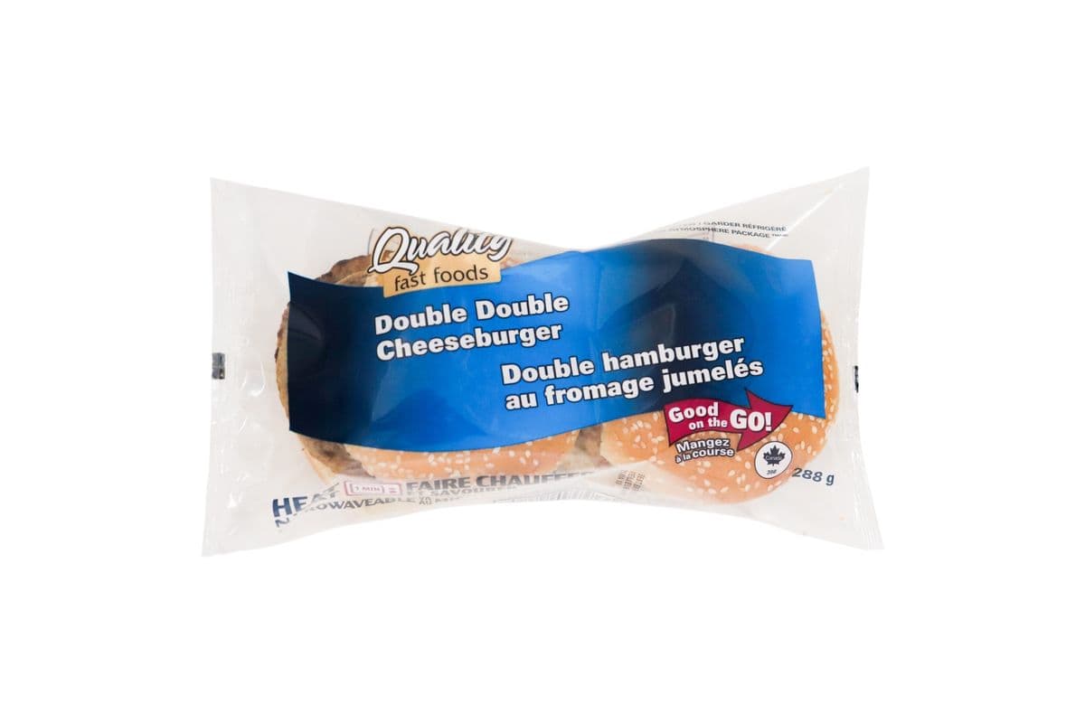 Quality Fast Foods Double Double Cheeseburger (288 g)