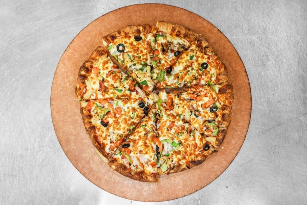 Medium Mediterranean Vegetable Pizza